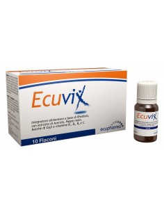 Ecuvix Integratore 10 Flaconcini da 10 ml